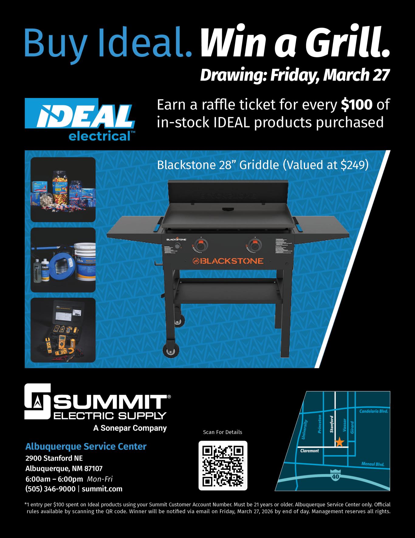 Ideal Promo Grill Flyer