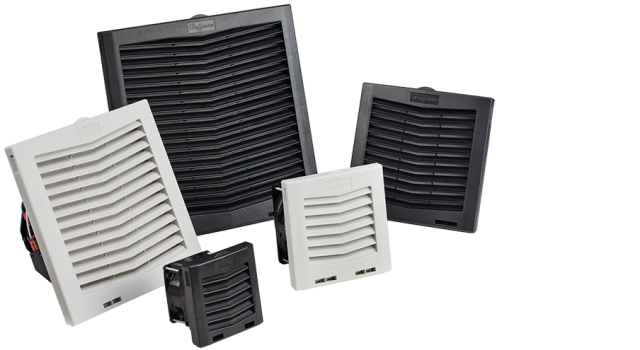 nVent Hoffman Enclosure Climate Control Filter Fans & Ventilation